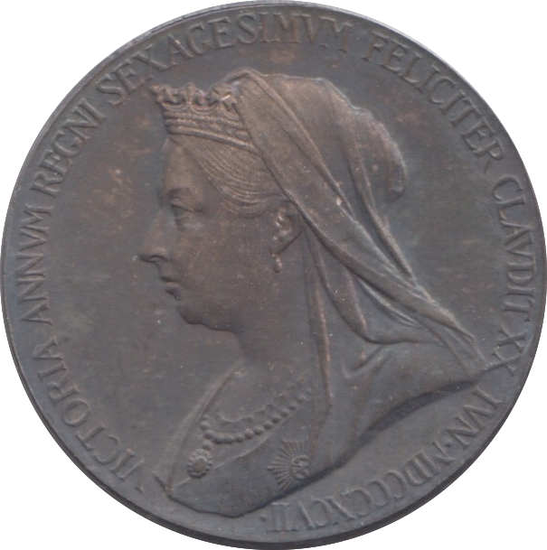 1897 SILVER MEDALLION REF 1