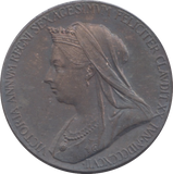 1897 SILVER MEDALLION REF 1