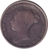 1842 SIXPENCE ( NF )