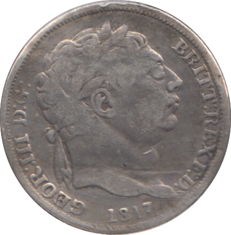 1817 SIXPENCE ( NF )