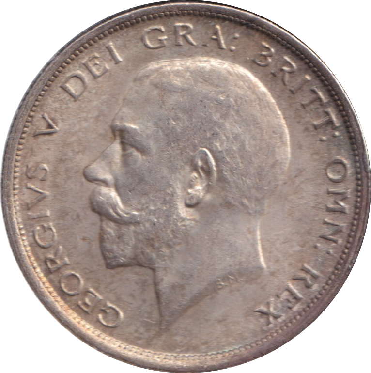 1916 HALFCROWN ( AUNC )