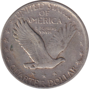 1926 SILVER USA QUARTER DOLLAR