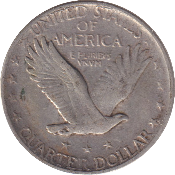 1926 SILVER USA QUARTER DOLLAR