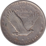 1926 SILVER USA QUARTER DOLLAR
