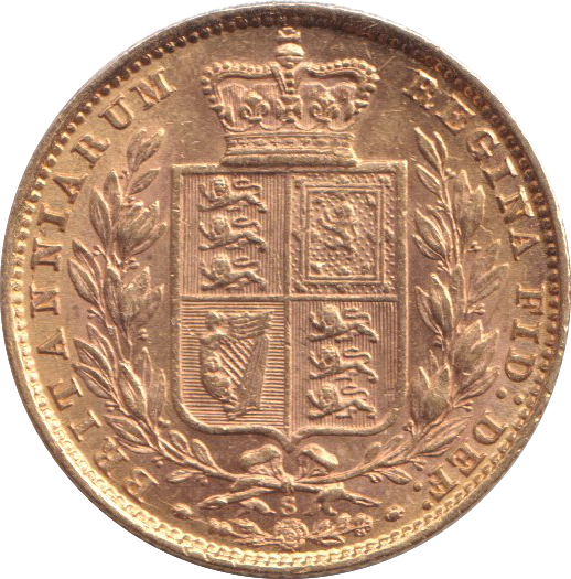 1873 GOLD SOVEREIGN ( EF ) SYDNEY MINT