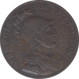 1791 SOUTHAMPTON HALFPENNY TOKEN