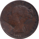 1841 FARTHING ( FINE )