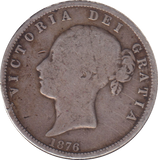 1876 HALFCROWN ( FINE )