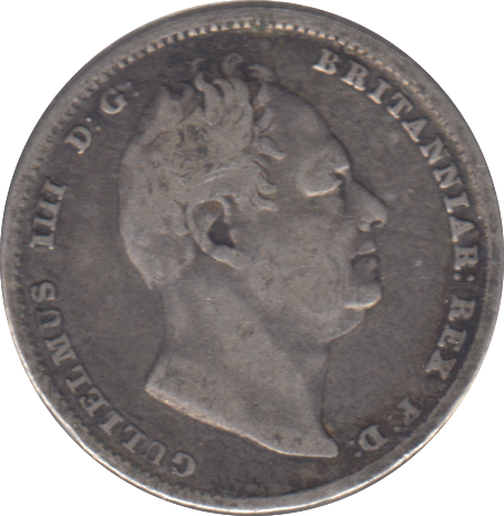 1835 SIXPENCE ( FINE )