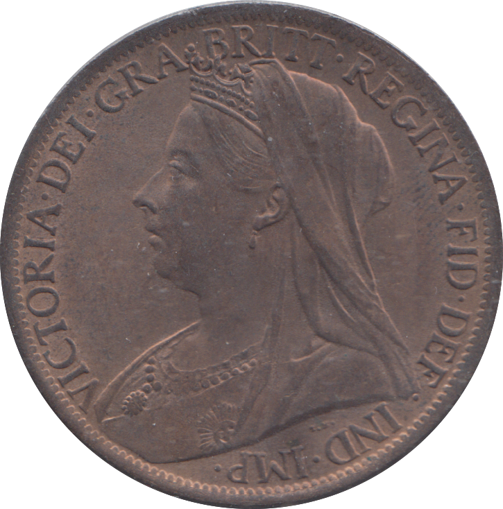 1901 PENNY ( AUNC )