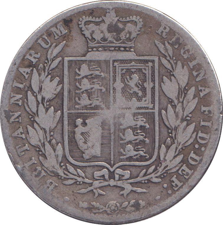 1878 HALFCROWN ( GF )