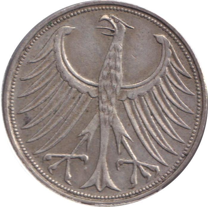 1951 5 MARK GERMANY