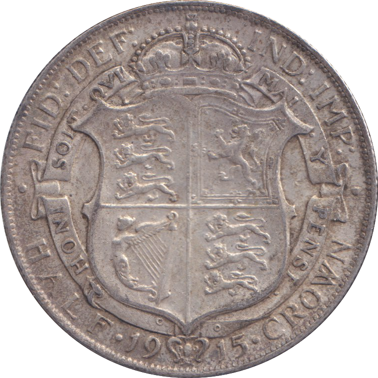 1925 HALFCROWN ( VF )