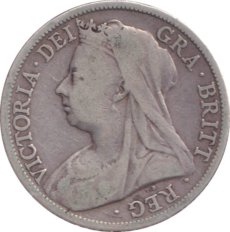 1895 HALFCROWN ( FINE )