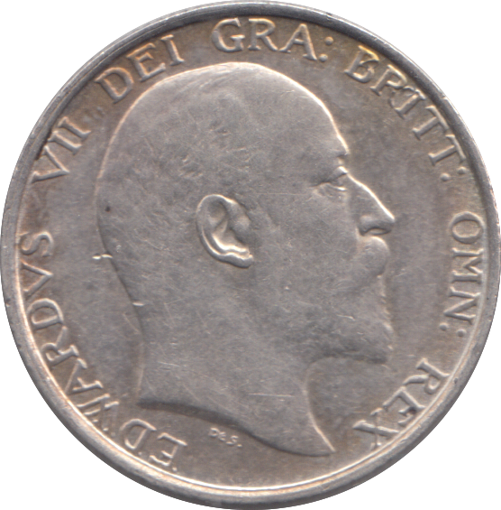 1902 SHILLING ( VF )