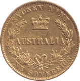 1868 GOLD SOVEREIGN AUSTRALIA