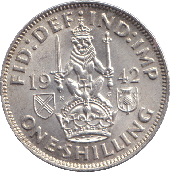 1942 SHILLING ( UNC ) SCOTTISH