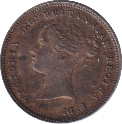 1881 MAUNDY FOURPENCE ( AUNC )