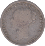 1880 THREEPENCE ( FINE )