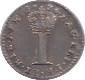 1729 MAUNDY ONE PENNY ( GVF )