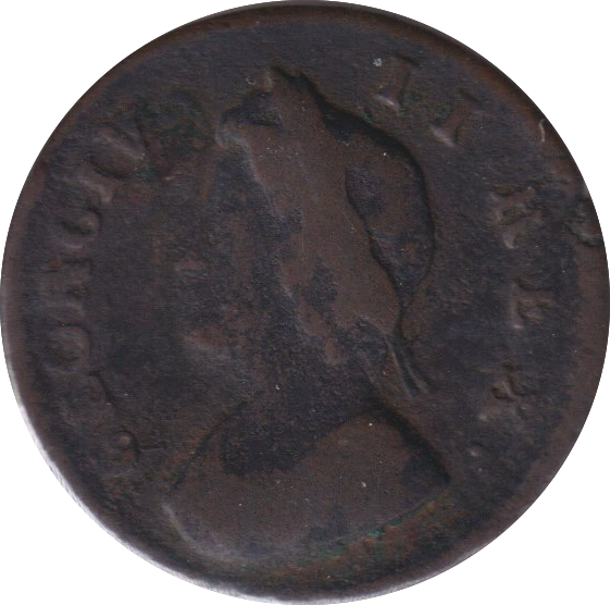 1734 FARTHING ( FINE )