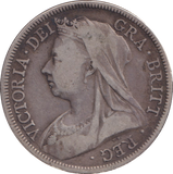 1893 HALFCROWN ( GF )