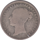 1873 SIXPENCE ( NF )