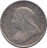 1895 SHILLING ( EF )