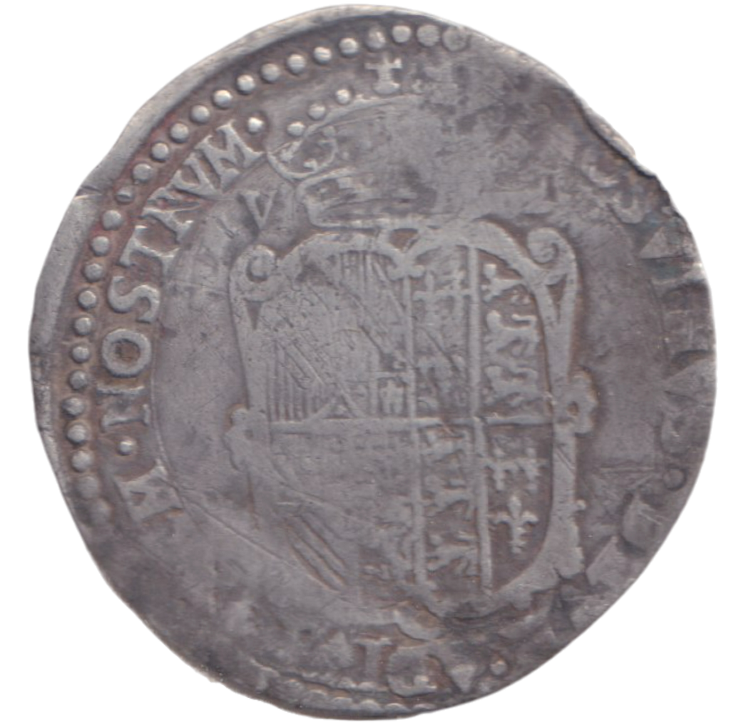 1554 SILVER SIXPENCE PHILIP AND MARRY