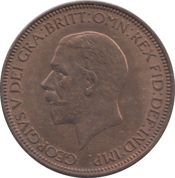 1935 HALF PENNY ( BU )