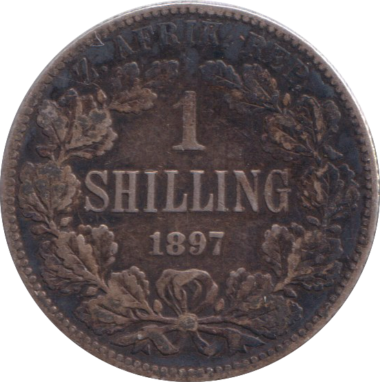 1897 SOUTH AFRICA ONE SHILLING