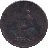 1799 HALFPENNY ( FINE )