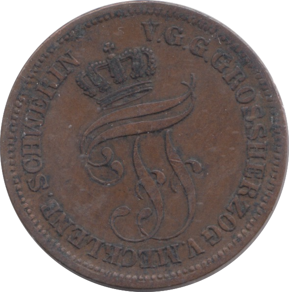 1872  SCHEIDE MUNZE 5 PFENNINGE