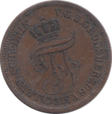 1872  SCHEIDE MUNZE 5 PFENNINGE