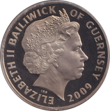 2009 HMS ARK ROYAL FIVE POUND BAILIWICK OF GUERNSEY