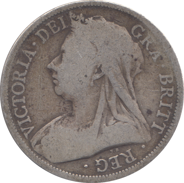 1893 HALFCROWN ( FINE )
