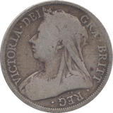 1893 HALFCROWN ( FINE )