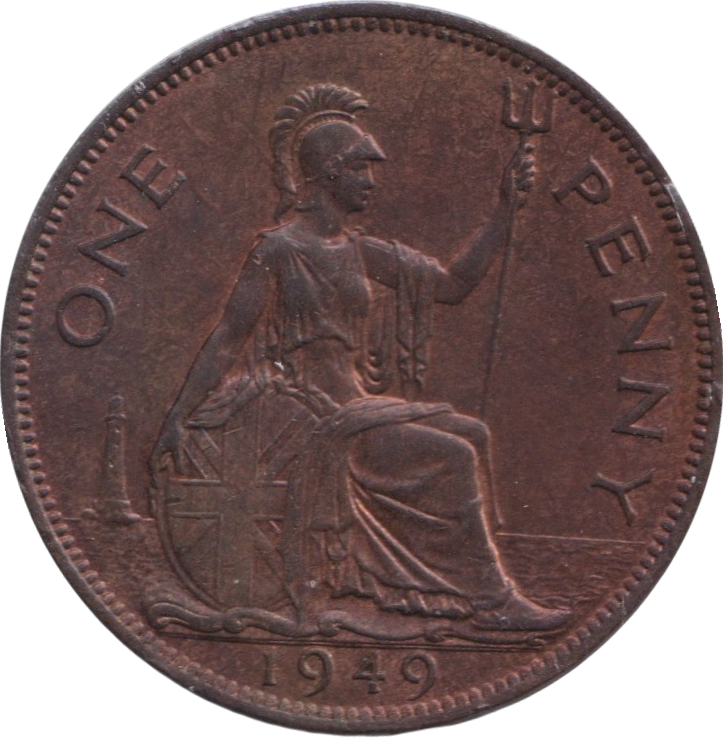 1949 PENNY ( UNC )