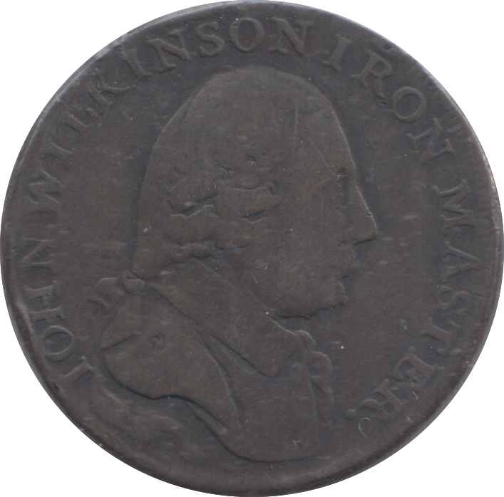 1791 WILKINSON HALFPENNY TOKEN