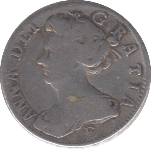 1707 SIXPENCE ( NF )