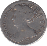 1707 SIXPENCE ( NF )
