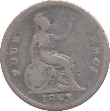 1843 FOURPENCE ( NF )
