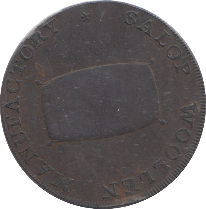 1793 SHREWSBURY HALFPENNY TOKEN