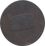 1793 SHREWSBURY HALFPENNY TOKEN