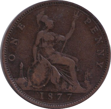 1877 PENNY ( FINE )