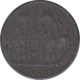 1795 YORK HALF PENNY TOKEN