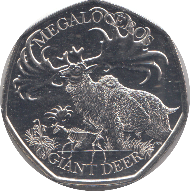 2024 FIFTY PENCE GIANT DEER BU