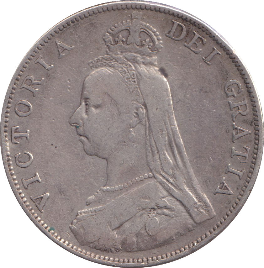 1889 DOUBLE FLORIN ( FINE )
