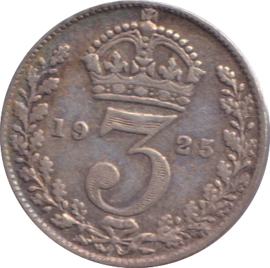 1925 THREEPENCE ( GF )