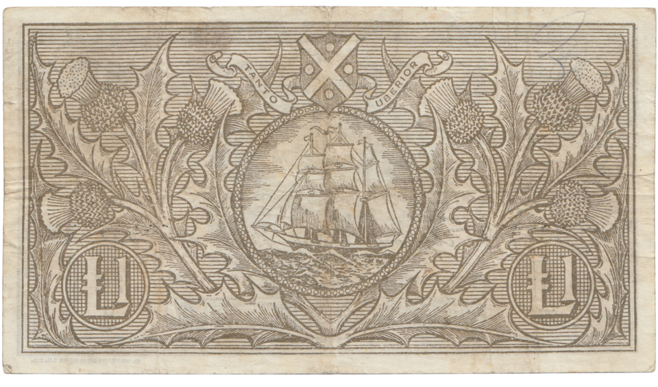 1955 £1 BANK OF SCOTLAND REF SCOT 81